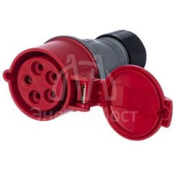 Розетка кабельная 432EC6 Easy&amp;amp;Safe 432EC6 32А 3P+N+E IP44 6ч ABB 2CMA102051R1000