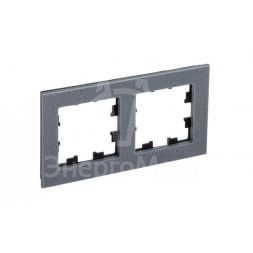 Рамка 2-м AtlasDesign Nature мрамор айс грей SchE ATN343202