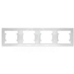 Рамка 4-м Бриллиант горизонт. бел. UNIVersal 7947502