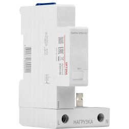 Устройство защиты от дугового пробоя (УЗДП) OptiDin AFDD-63-УХЛ3 КЭАЗ 339146