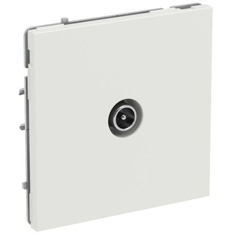 Розетка телевизионная проходная TV KANT бел. песок DKC 7010513