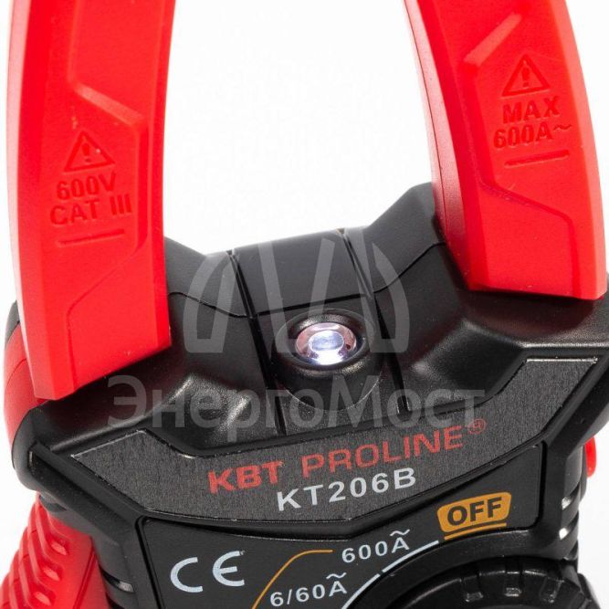 Клещи токовые цифровые &amp;quot;PROLINE&amp;quot; KT 206B КВТ 79130