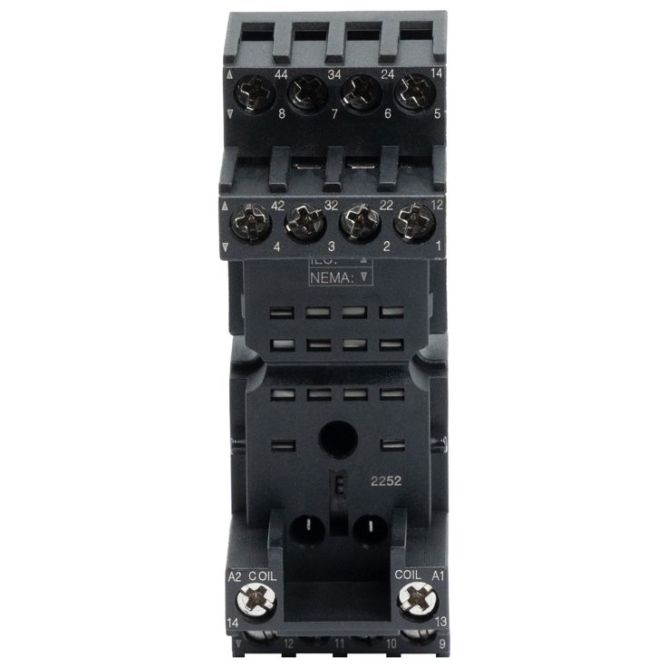 Элемент базовый пассивный для установки одиночных реле до 230В АС/DC DKC IR-B4-SC-1