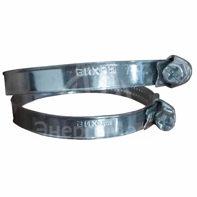 Хомуты металлические червячные Вихрь 16-27, 9мм, 50 шт.
