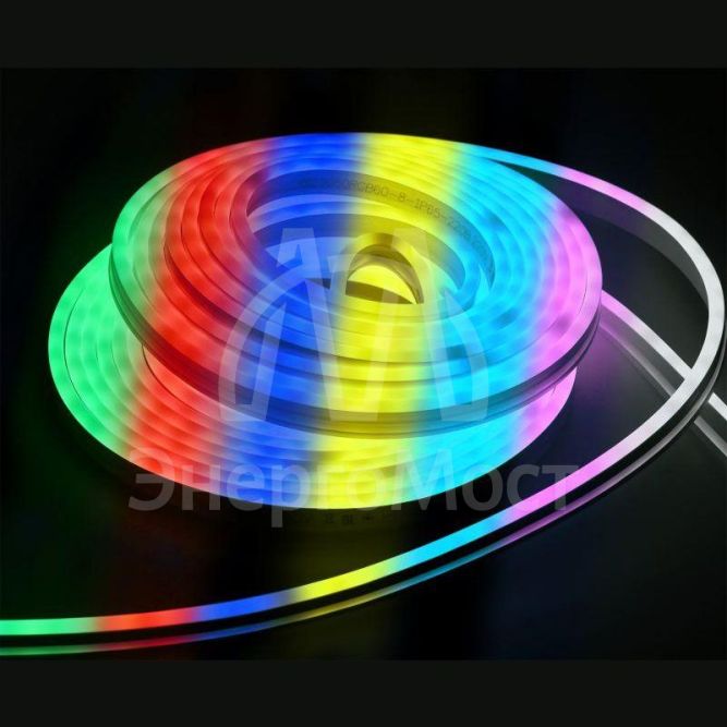 Комплект DIY (5050RGB60-8-IP65-220В 5м + драйвер) IEK LSR5-RGB-060-65-2-05-S0