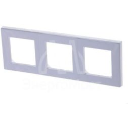 Рамка Levit 3п бел./ледяной ABB 2CHH015030A6001