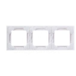 Рамка Levit 3п бел./ледяной ABB 2CHH015030A6001