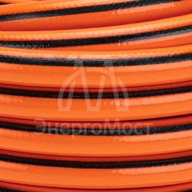 Шланг поливочный ПВХ 3-х слойный армированный 3/4дюйм 25м Профи Плюс ЧЕТЫРЕ СЕЗОНА 62-0229-1