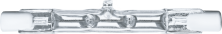 Лампа галогенная 94 217 J78мм 100Вт линейная R7s 2900К 230В 2000h Navigator 94217
