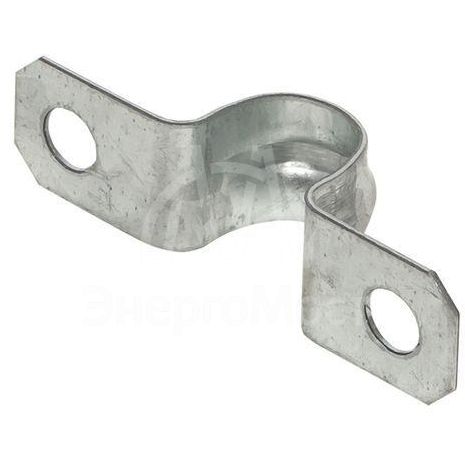 Скоба крепежная двухлапковая d12-13мм метал. (уп.10шт) PROxima EKF sm-2-12-13-r