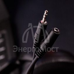 Шнур 3.5мм гнездо стерео-3.5мм штекер стерео 3м Rexant 17-4005