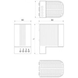 Нагреватель 150Вт 110-230В SchE NSYCR150WU2C