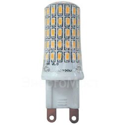 Лампа светодиодная PLED-G9 7Вт капсульная 4000К бел. G9 400лм 220В JazzWay 1039095B
