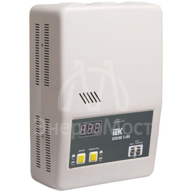 Стабилизатор напряжения Ecoline 5кВА настен. IEK IVS27-1-05000