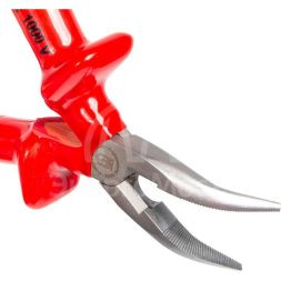 Длинногубцы диэлектрические изогнутые &amp;quot;Эксперт&amp;quot; 160 КВТ 70357