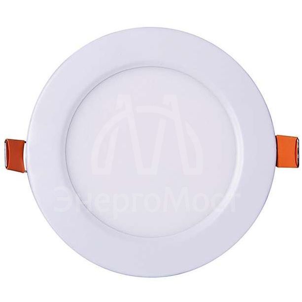 Светильник светодиодный ультратонкий встраив. PPL-R 6Вт 4000К IP40 WH d120мм круглый Jazzway 5008465A