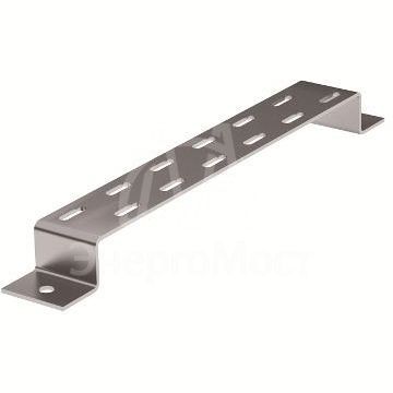 Скоба ТМ 200 для вертикального монтажа осн.200 гор. оцинк. 80мкм DKC BMM1020HDZ80