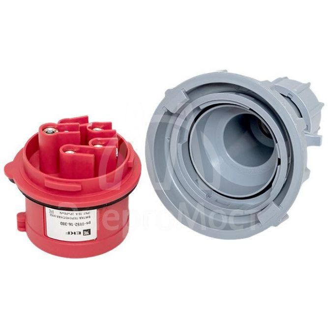 Вилка переносная 0152 3P+PE+N 16А 380В IP67 PROxima EKF ps-0152-16-380