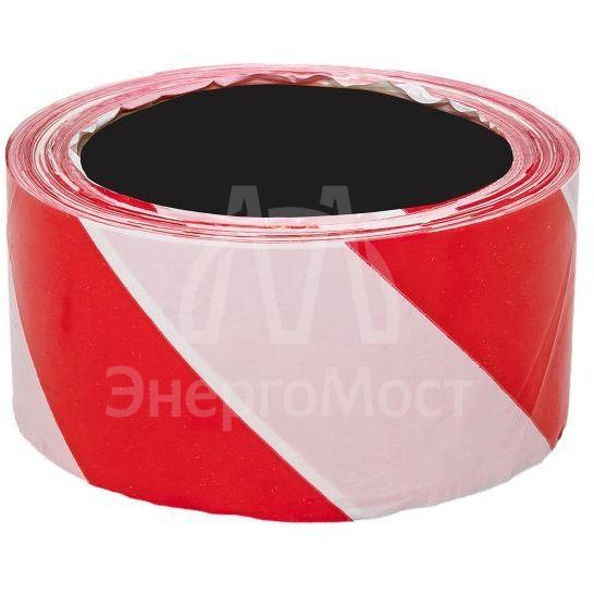 Лента оградительная ЛО &amp;quot;Красно-белая&amp;quot; 50х100 Basic EKF lo-50x100-bas