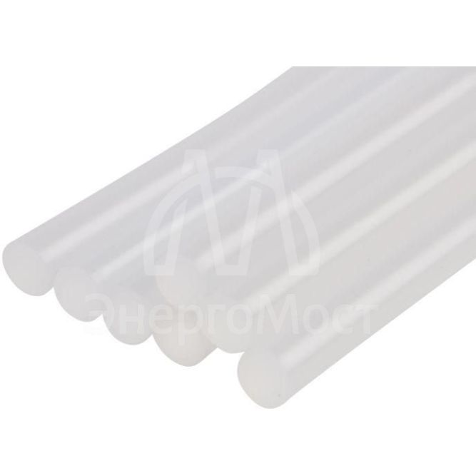 Стержень клеевой d7мм L100мм прозр. (блист.6шт) Rexant 09-1015