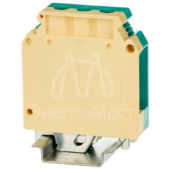 Клемма заземления винтовой зажим 2 точки подключения 35кв.мм DKC KRUSLG-35N