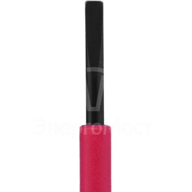 Отвертка диэлектрическая шлицевая SL2.5х75 K3 1000В ARMA2L 3 IEK A2L3-SC30-K3-SL-25-075