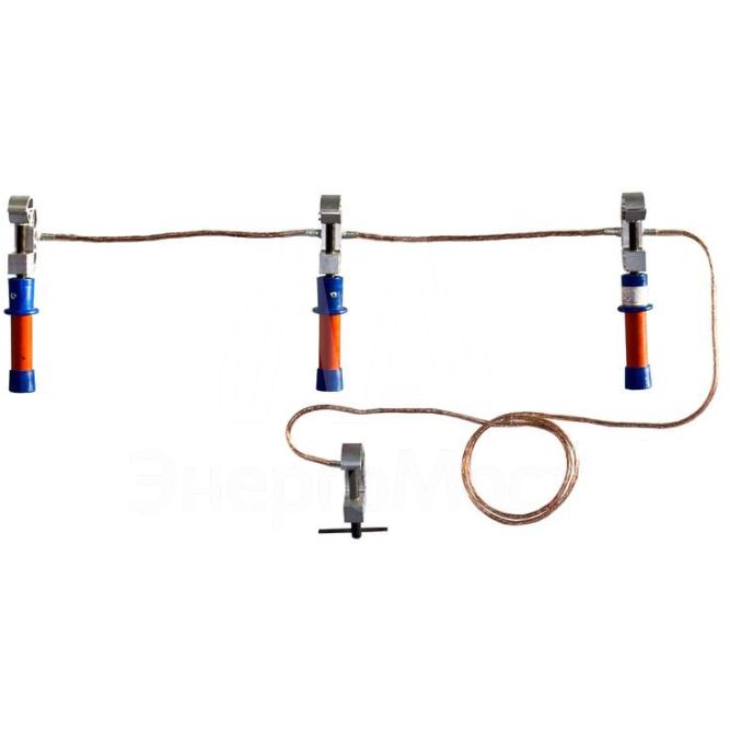 Заземление переносное ПЗРУ-1 Д для распред. устр. до 1кВ 25кв.мм Антиток Д233808