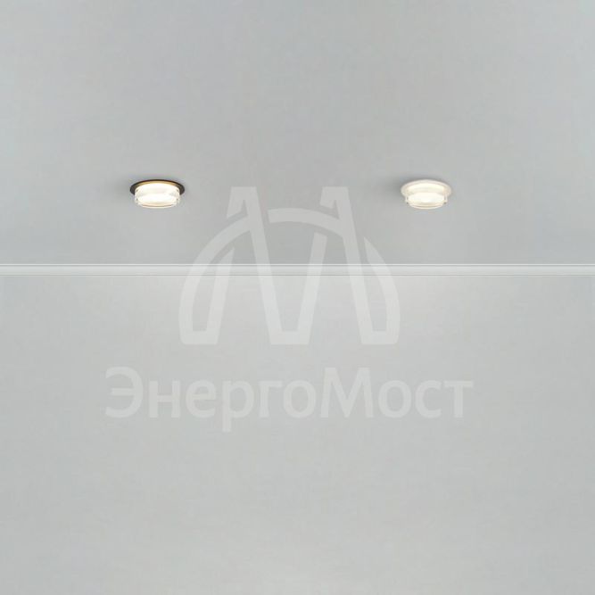 Спот Zoro GX53х1 15Вт IP20 Voltega VGL7134DLB-01B