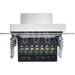 Термостат электронный BRITE СП ТС10-1-БрАБ с индикацией механизм арктич. бел. IEK BR-RT11-K91