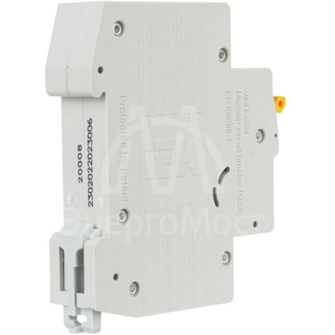 Выключатель автоматический модульный 1п C 6А 6кА ВА47-60M IEK MVA31-1-006-C