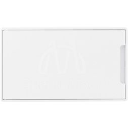 Щиток встраиваемый FRAME 18мод. с бел. дверцей с 2 шинами PEN на 8 и 10 отверст. бел. DKC F18B1WW