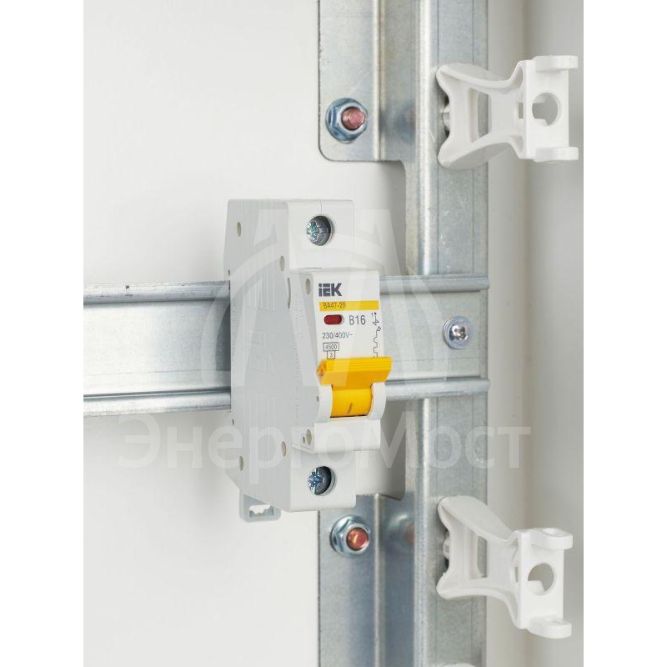 Выключатель автоматический модульный 1п B 16А 4.5кА ВА47-29 IEK MVA20-1-016-B