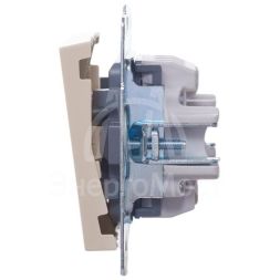 Механизм выключателя3-кл. СП VESNA кремов. LEZARD 742-0388-109