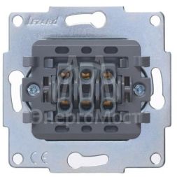 Механизм выключателя3-кл. СП VESNA кремов. LEZARD 742-0388-109