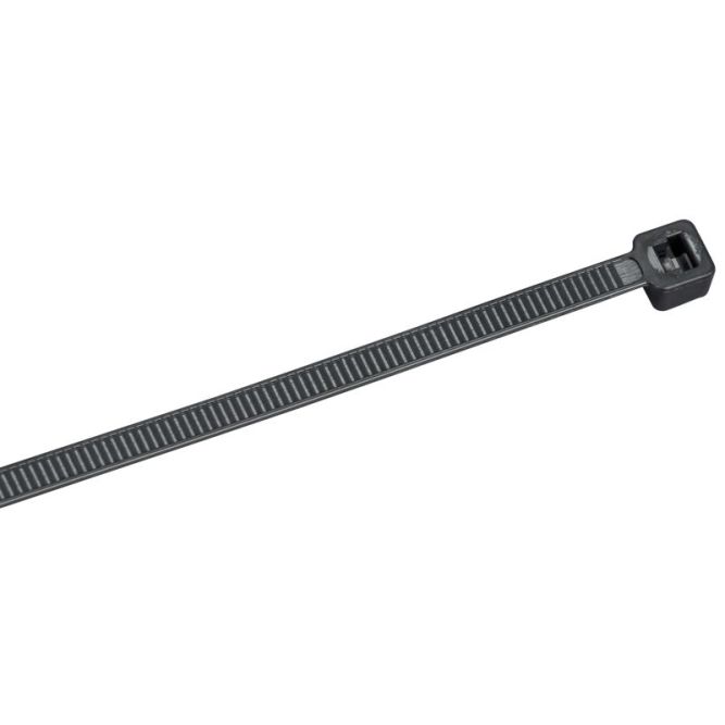 Хомут 4.8х300мм P6.6 съемный черн. (уп.100шт) IEK UHH13-D048-300-100-K02