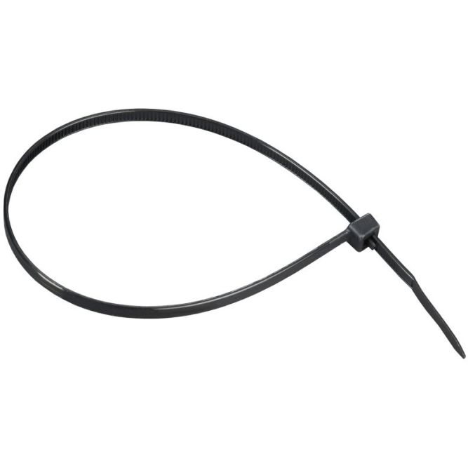 Хомут 4.8х300мм P6.6 съемный черн. (уп.100шт) IEK UHH13-D048-300-100-K02