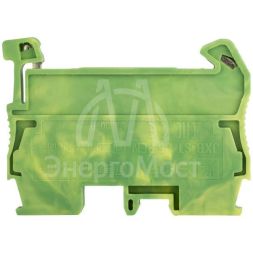 Колодка клеммная JXB-ST-1.5 земля самозажимная PROxima EKF plc-jxb-st-1.5-pen