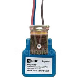 Фотореле PS-1 (ФР) 6А (1400Вт) IP44 EKF fr-ps-1-6