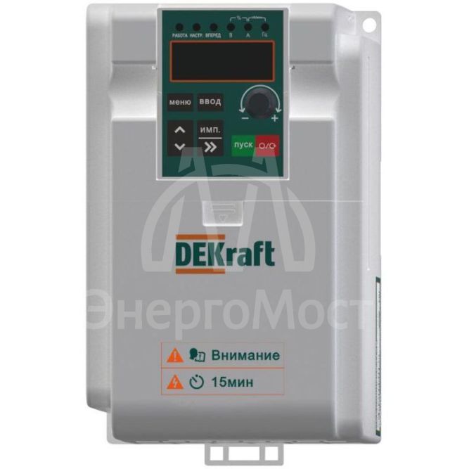Преобразователь частоты DEKV060 1.5кВт 220В 1ф с торм. модулем SchE DEKV060G1R5S2B
