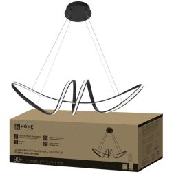 Светильник светодиодный ESTETIKA DALI-SM-90BL 90Вт 3000-6500К 230В 760х210х210мм 1.2м трос ДУ черн. IN HOME 4690612062426