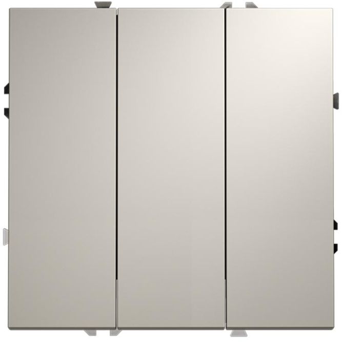 Выключатель 3-кл. СП S70 10А механизм кашемир Voltum VLS030103