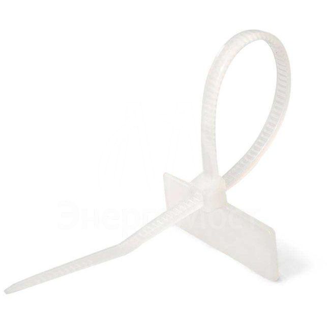 Хомут кабельный КСМ 3х200 нейл. бел. (уп.100шт) Fortisflex 53314