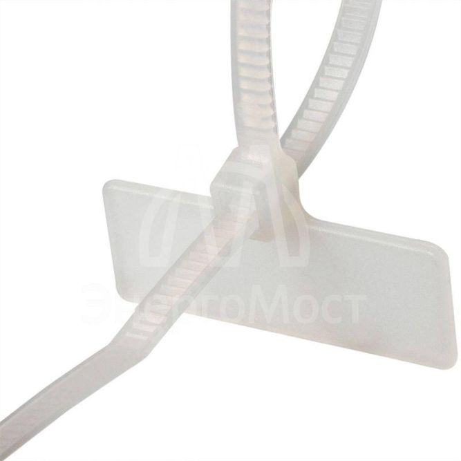 Хомут кабельный КСМ 3х200 нейл. бел. (уп.100шт) Fortisflex 53314