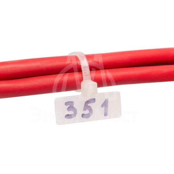 Хомут кабельный КСМ 3х200 нейл. бел. (уп.100шт) Fortisflex 53314