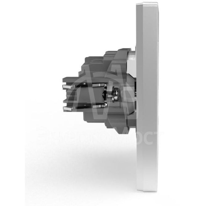 Розетка 1-м СП Pixel 16А IP20 с заземл. защ. шторки в сборе бел. TOKOV ELECTRIC TKE-PX-R1FZSF-C01