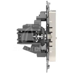 Розетка телефонная 1-м СП Pixel RJ11 механизм беж. TOKOV ELECTRIC TKE-PX-RT1-C02