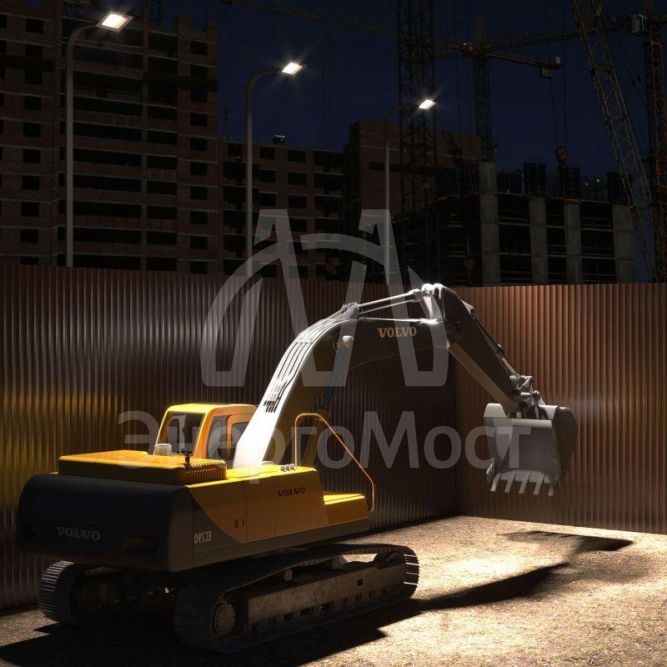 Прожектор светодиодный Elementary 150Вт 6500К IP65 12750лм ПРОМО G2 черн. GAUSS 613100150P