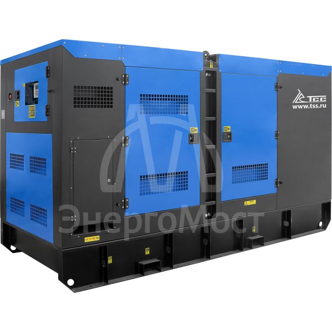 Дизельный генератор ТСС АД-250С-Т400 в шумозащитном кожухе