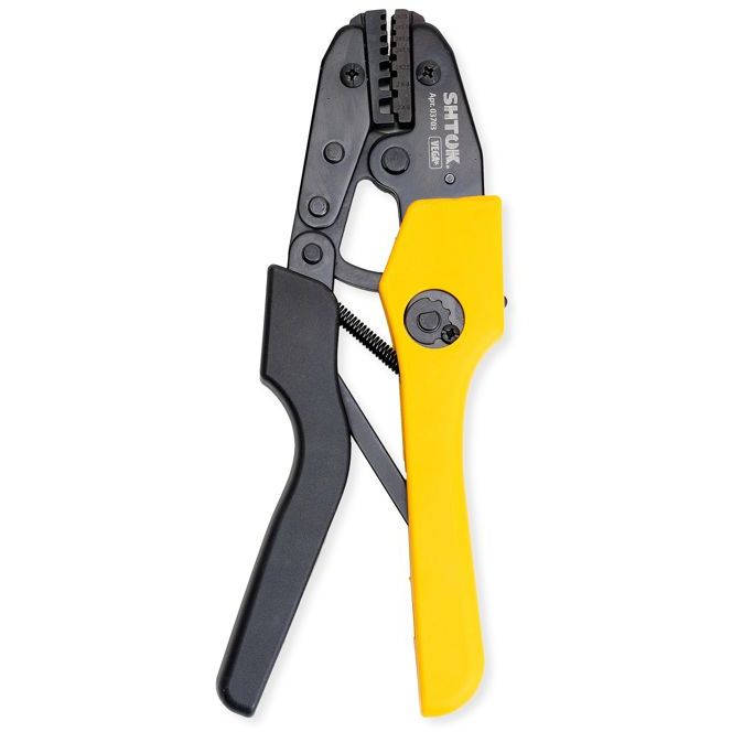 Пресс-клещи ПК-23+ матрица профиль трапеция 2х(0.5-6.0)кв.мм (03703) SHTOK 376210