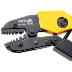 Пресс-клещи ПК-23+ матрица профиль трапеция 2х(0.5-6.0)кв.мм (03703) SHTOK 376210